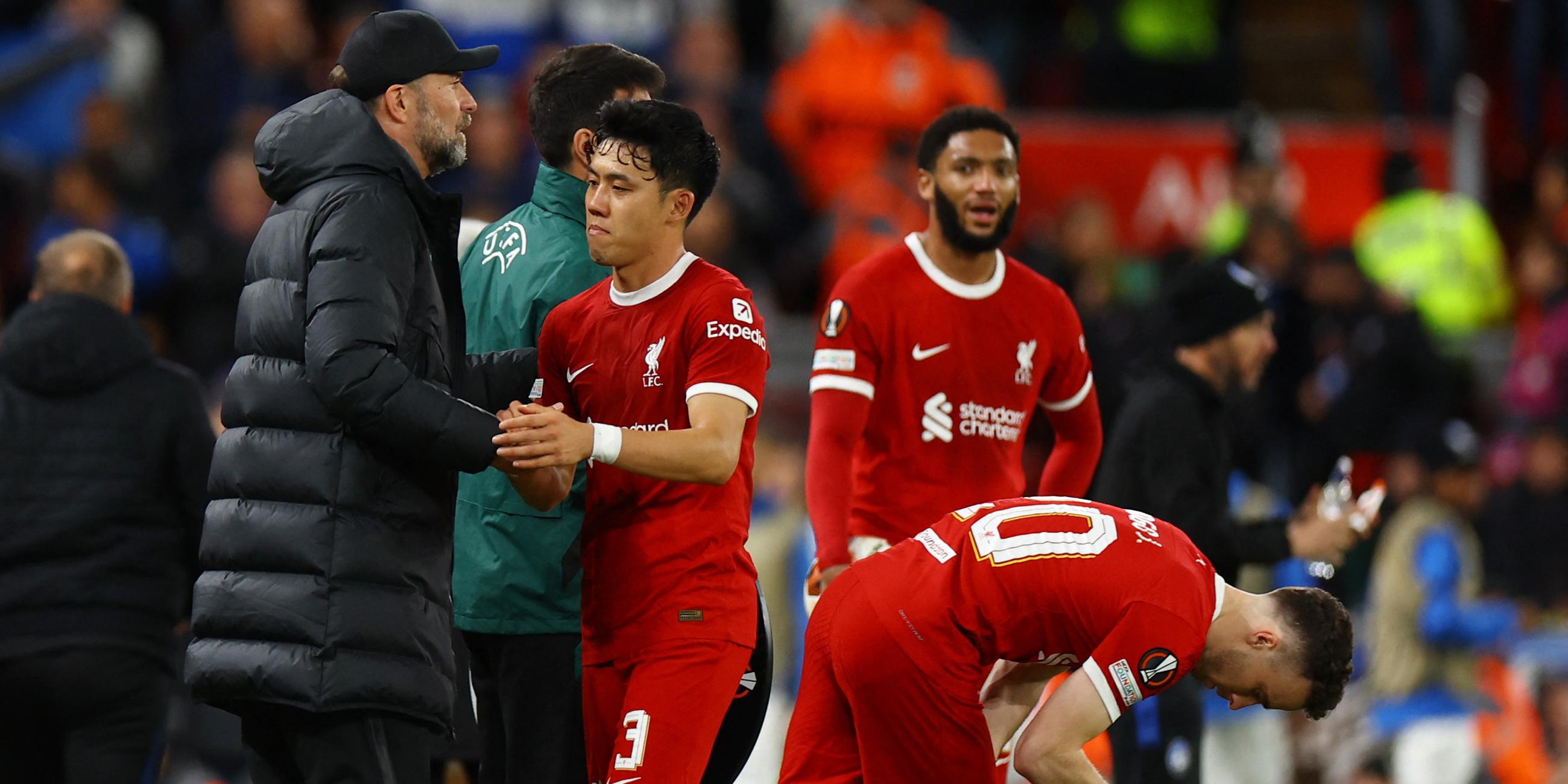 Jürgen Klopp verlor mit Liverpool das Viertelfinal-Hinspiel gegen Bergamo