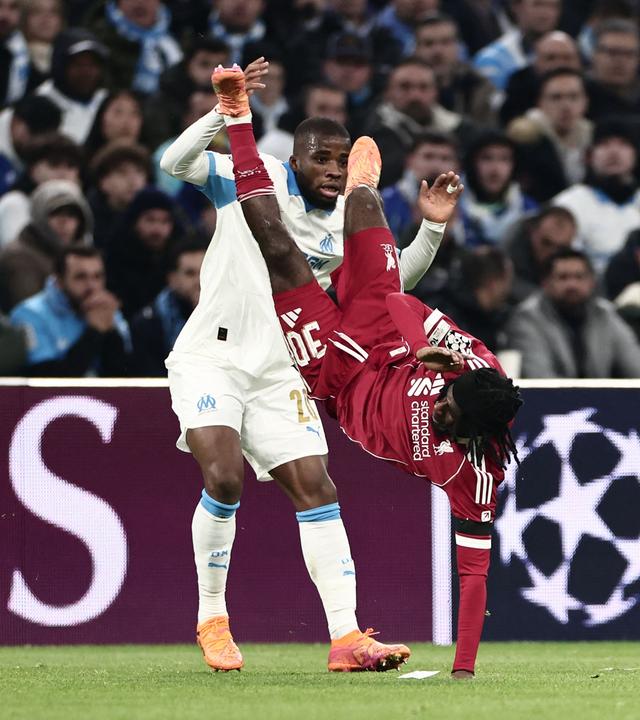 Jeremie Frimpong und Hamed Traore am 21.01.26