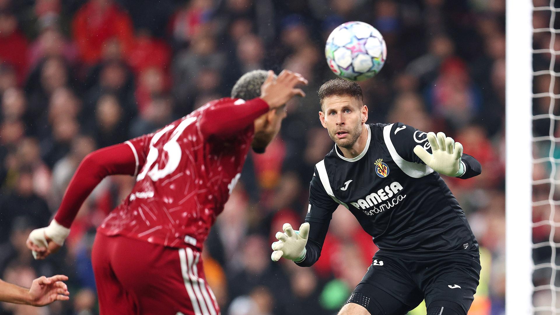 Fußball: FC Liverpool gegen FC Villarreal.