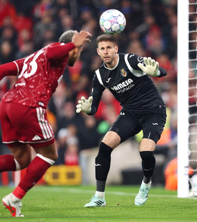 Fußball: FC Liverpool gegen FC Villarreal.
