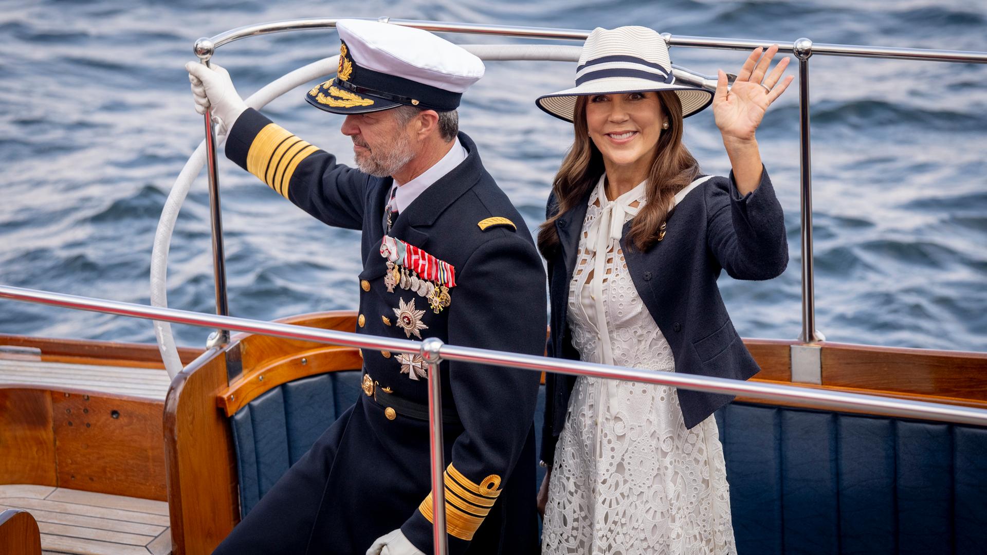 Frederik und Mary: Winterpause für ihr Schiff