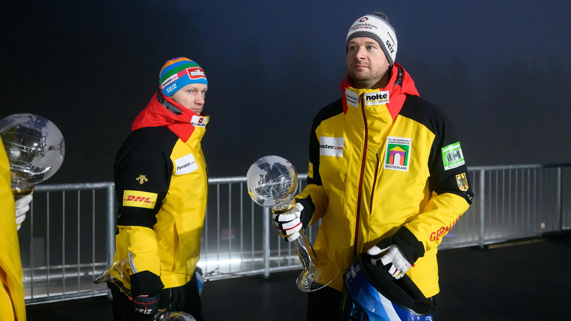 Ein letztes Mal im Duell: Francesco Friedrich und Johannes Lochner
