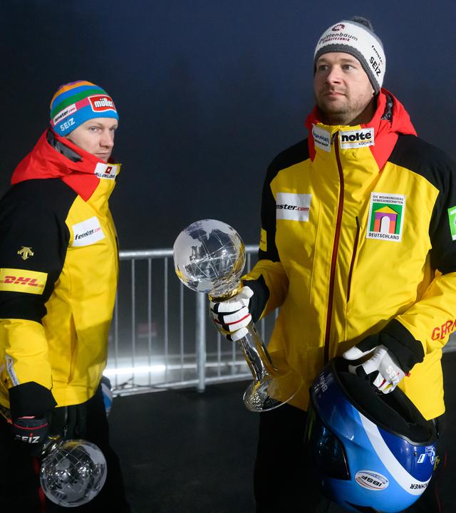 Ein letztes Mal im Duell: Francesco Friedrich und Johannes Lochner