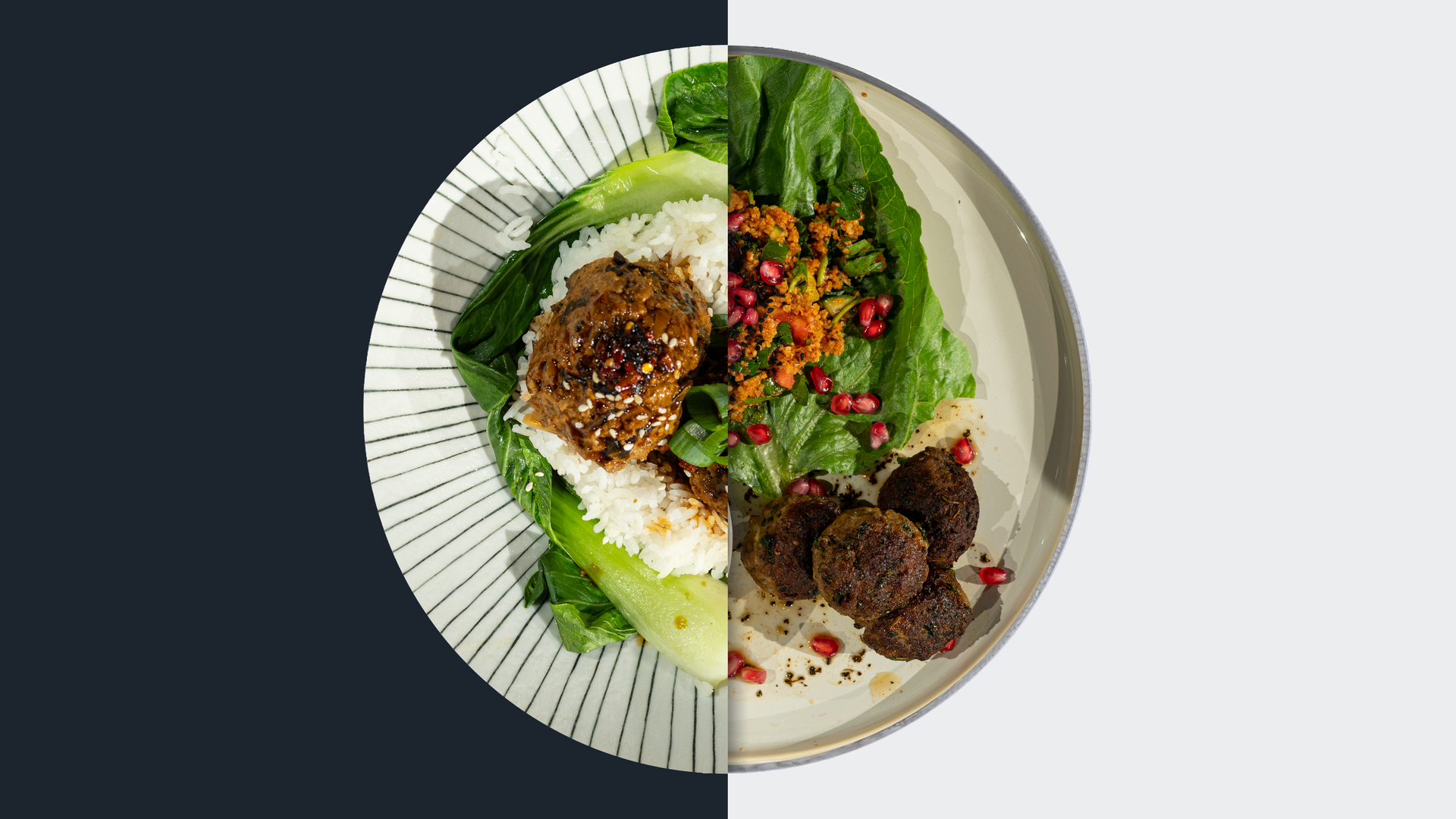 Löwenkopf-Hackbällchen vs. Türkische Köfte
