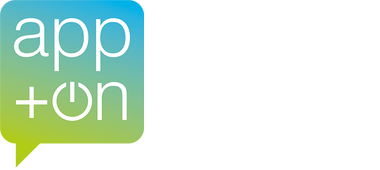 app+on logo