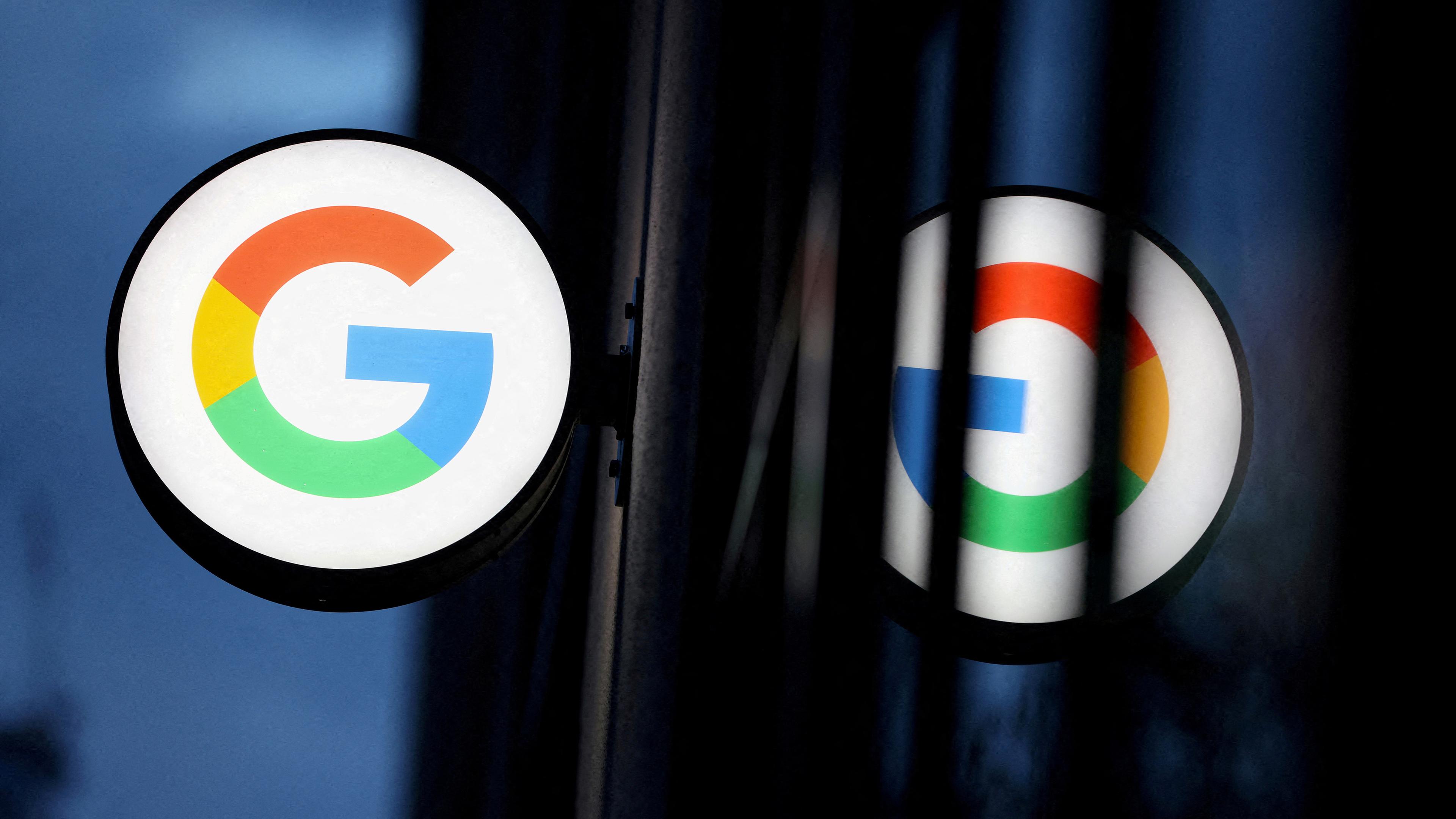 Das Logo der App Google