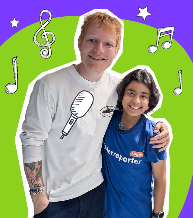 logo! - Hero - Kinderreporter Vivaan trifft Ed Sheeran
