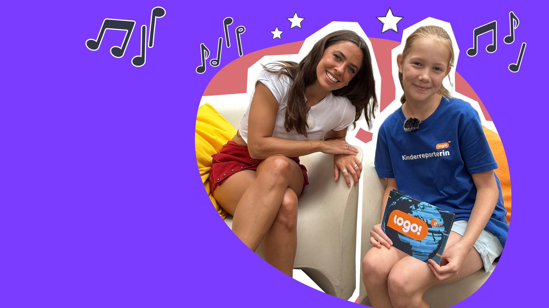 logo! Kinderreporterin trifft Vanessa Mai