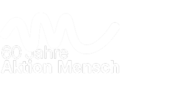 Logo, 60 Jahre Aktion Mensch