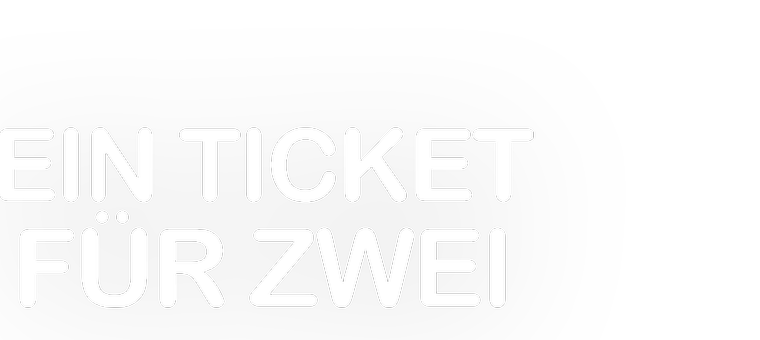 Das Logo des Films "Ein Ticket für zwei"