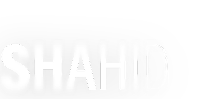 Das Logo des Films Shahid