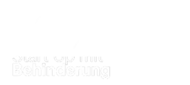 Logo, Start Up mit Behinderung