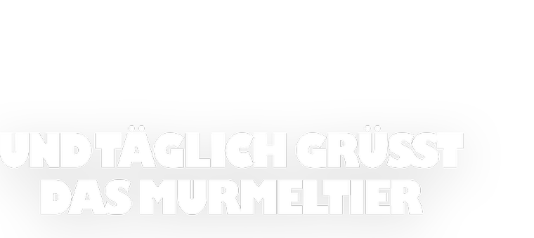Das Logo zum Film Und täglich grüßt das Murmeltier