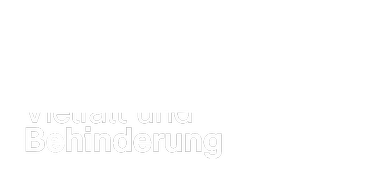 Logo, Vielfalt und Behinderung, einfach mensch