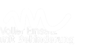 Logo, Voller Einsatz mit Behinderung