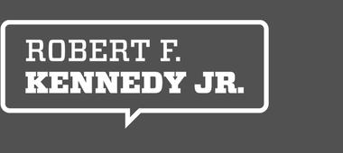 Logo links Robert Kennedy Jr.