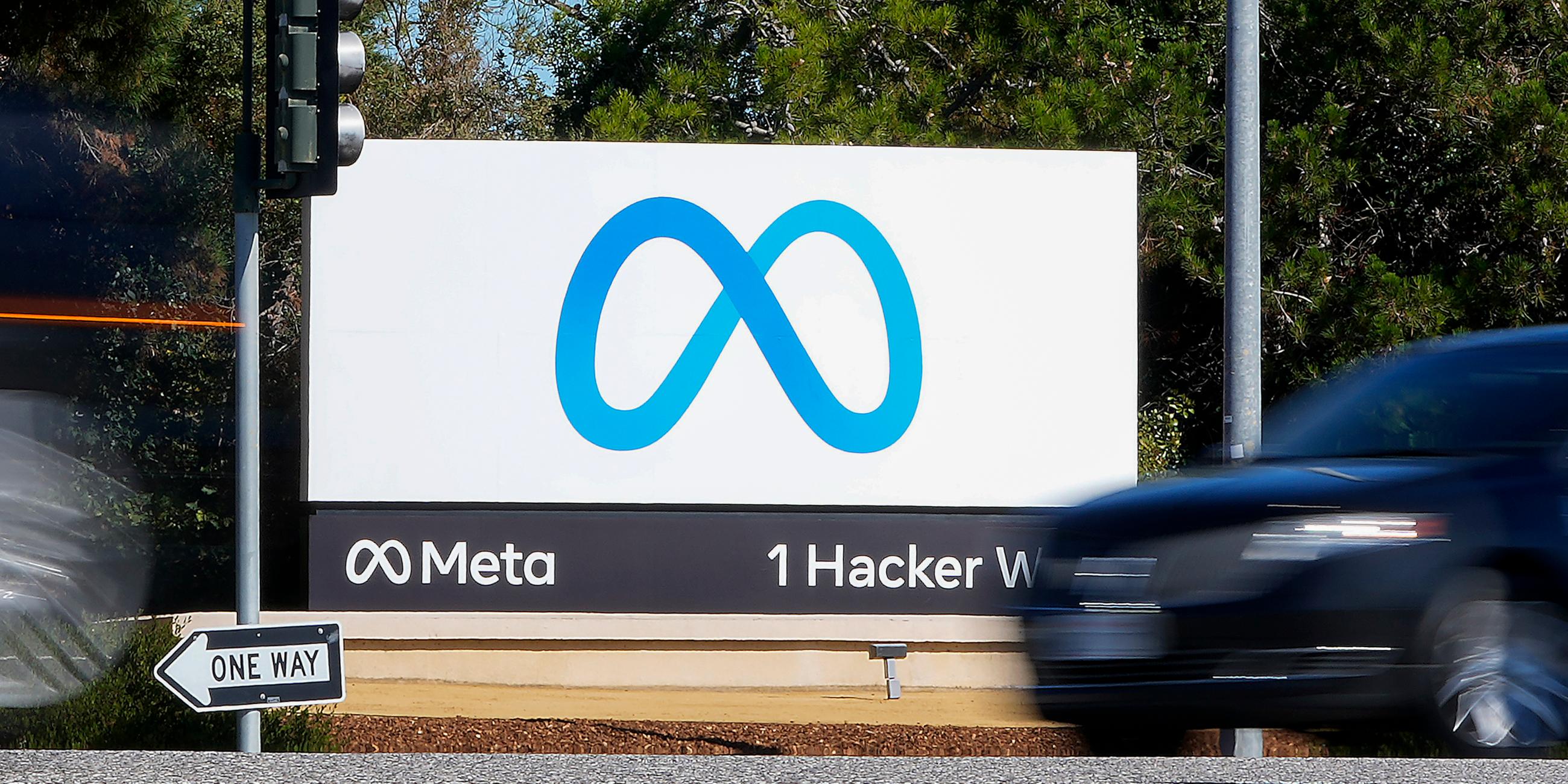 Logo des Meta Konzerns 