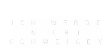 Das Logo des Films Ich werde nicht schweigen