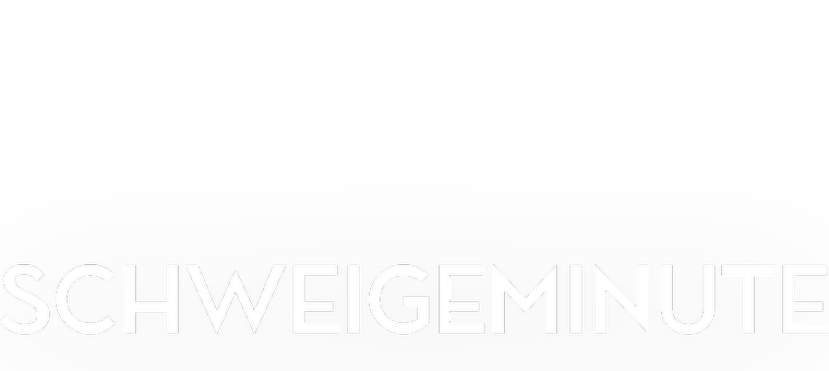 Logo des Films Schweigeminute