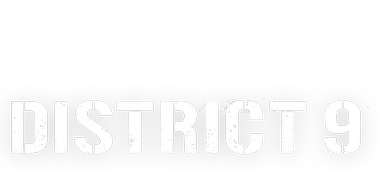 Logo mittig, District 9