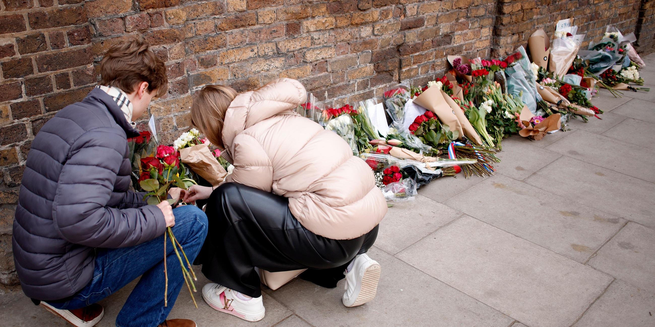 Anteilnahme in London für die Opfer des Terroranschlags in Moskau