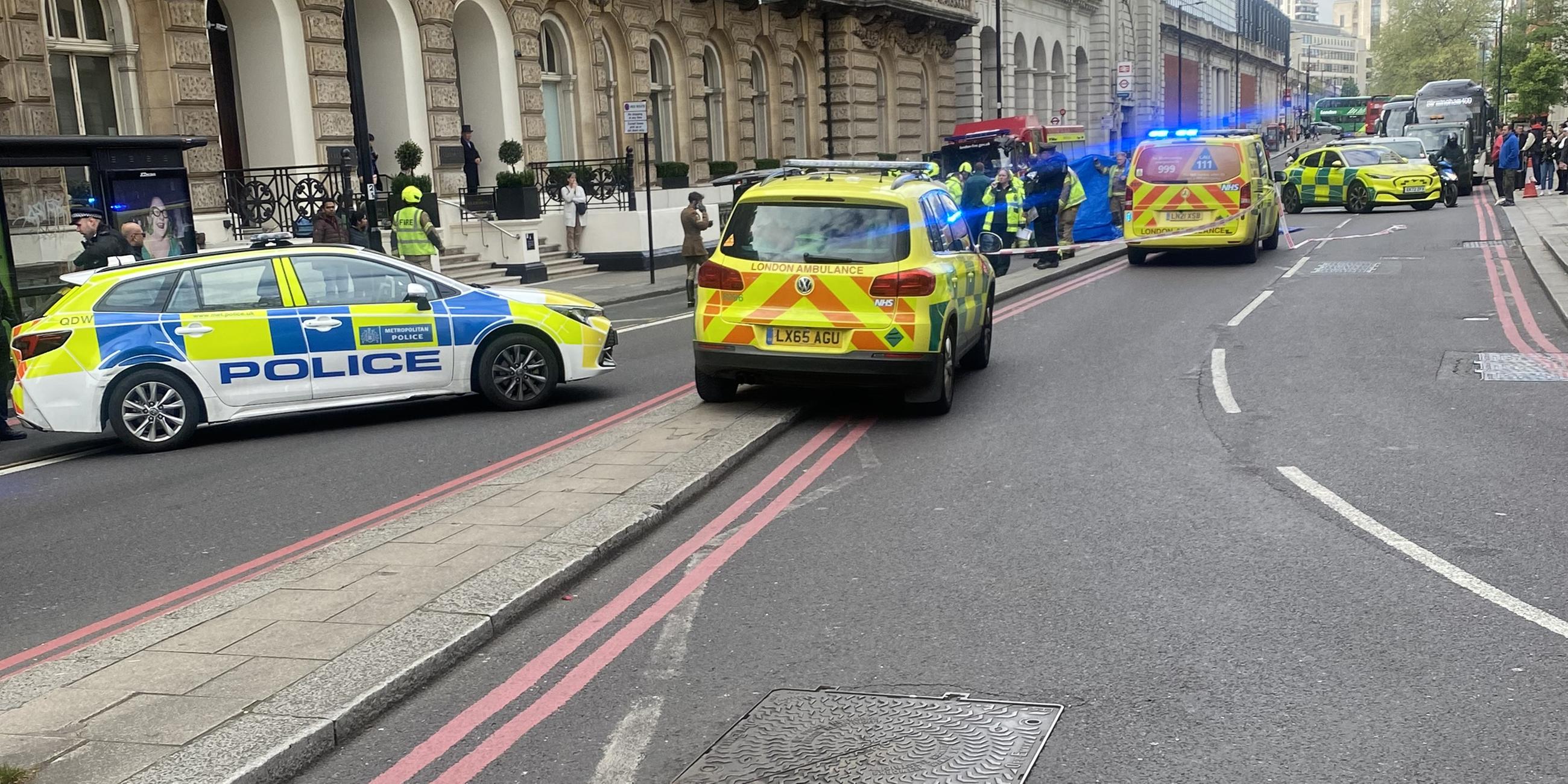 Polizei in London.