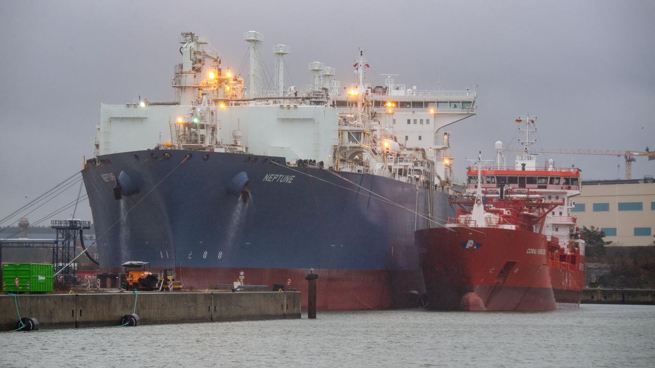 Neues LNG Terminal In Lubmin Er ffnung Mit Kanzler Scholz ZDFheute