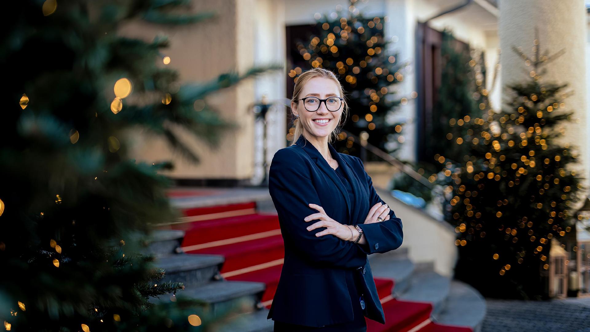 Lucy Fröhlich, Head of Sales & Events im Gstaad Palace