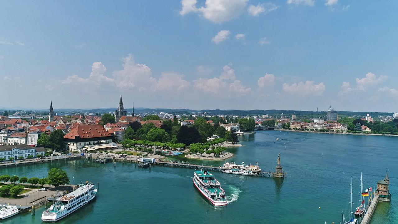 Luftbild Hafen Konstanz