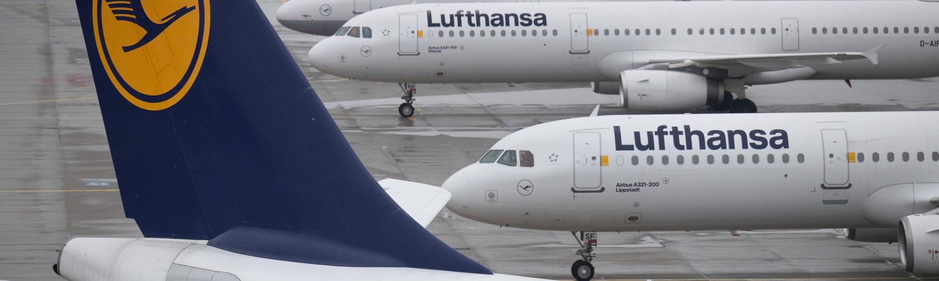 Passagiermaschinen der Lufthansa