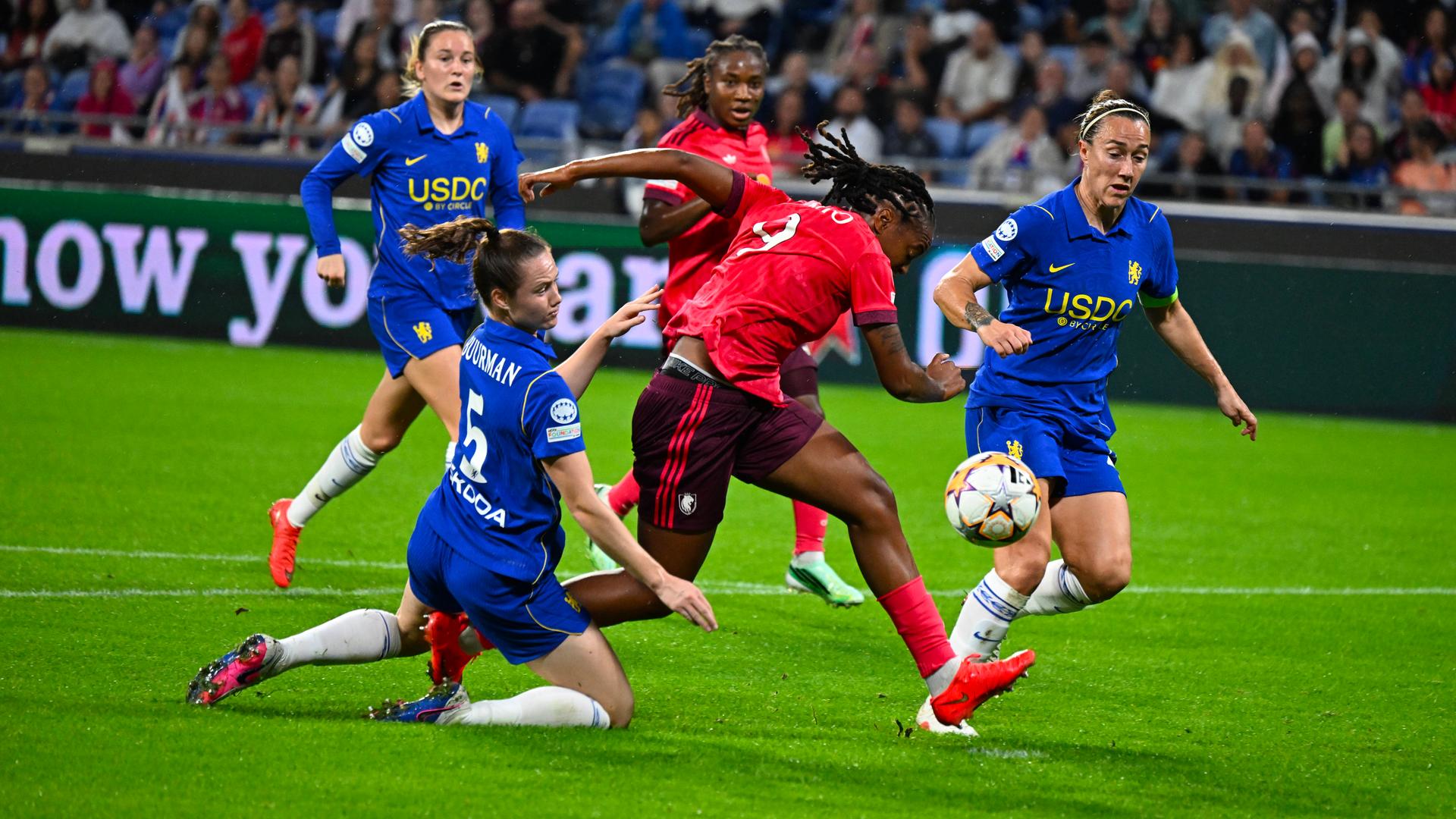 Chelsea gegen Lyon in der UWCL