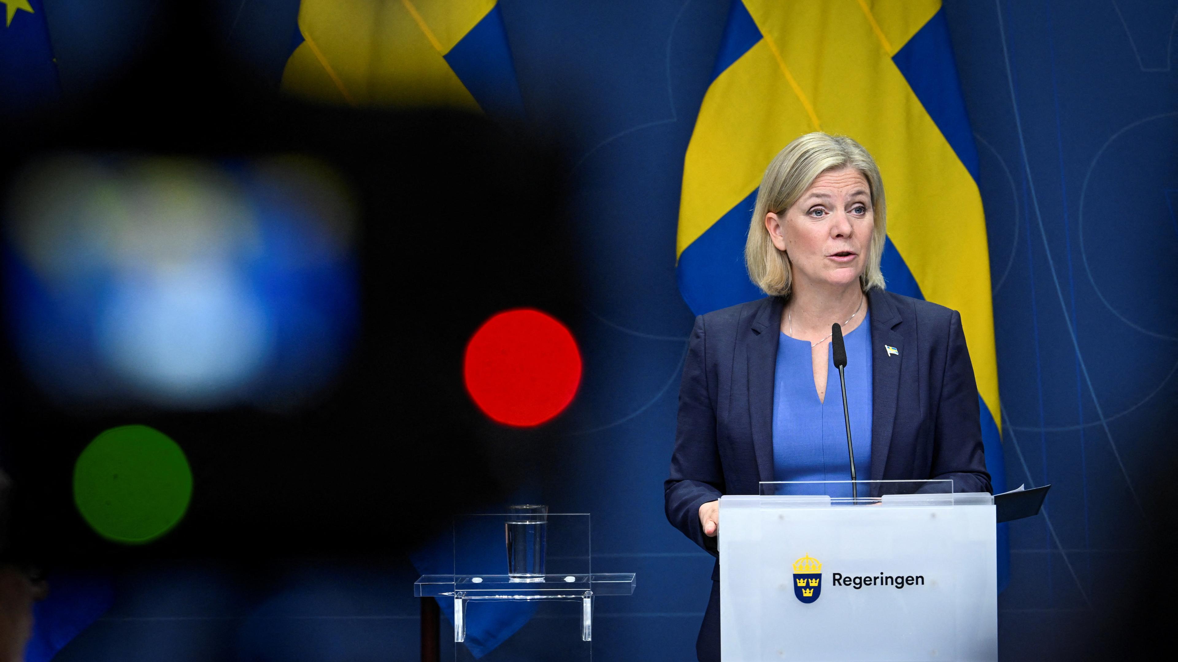 Schwedische Ministerpräsidentin Magdalena Andersson