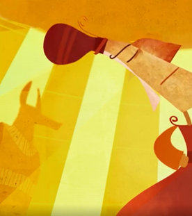 Ein Zauberer des alten Ägypten