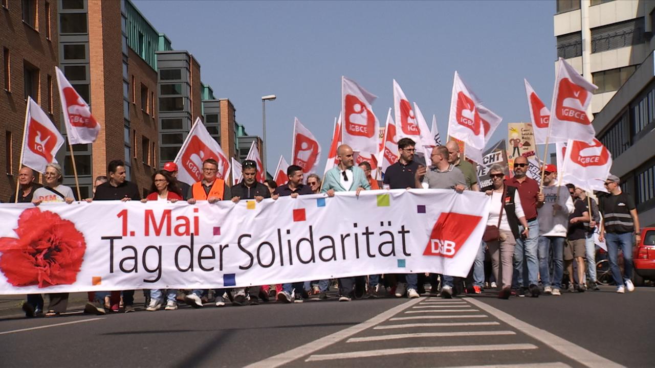 Maifeiertag verlief insgesamt friedlich ZDFheute
