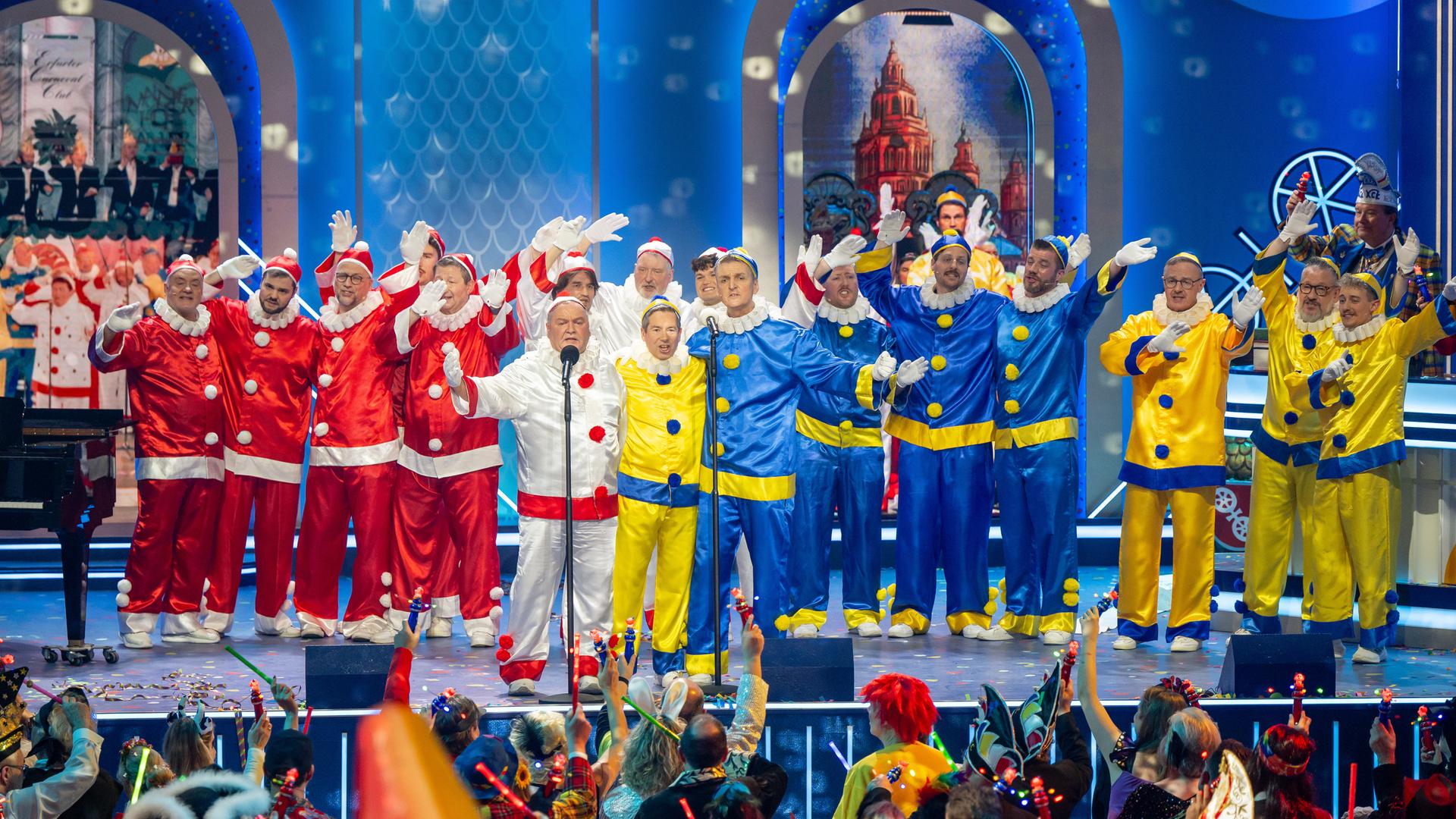 Die "Mainzer Hofsänger" bei "Mainz bleibt Mainz, wie es singt und lacht"