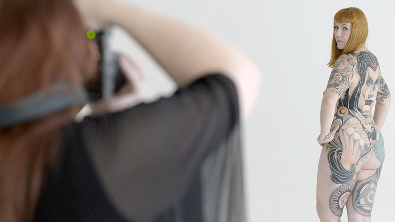 Fotografin Silvana Denker mit Aktmodell