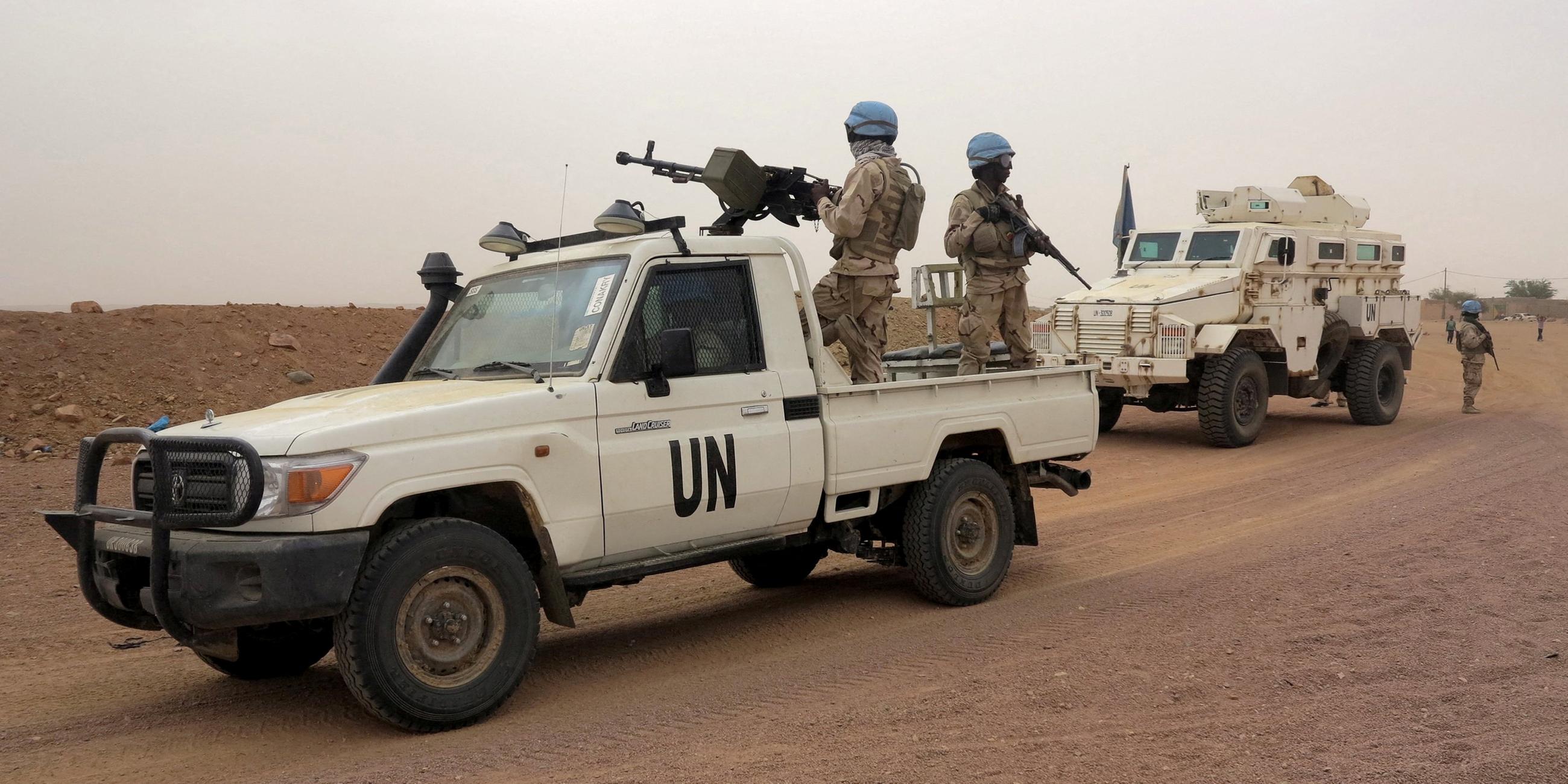 Die UN-Friedenstruppen sollen wegen der verschlechternden Sicherheitslage bis zum Jahresende abgezogen werden.