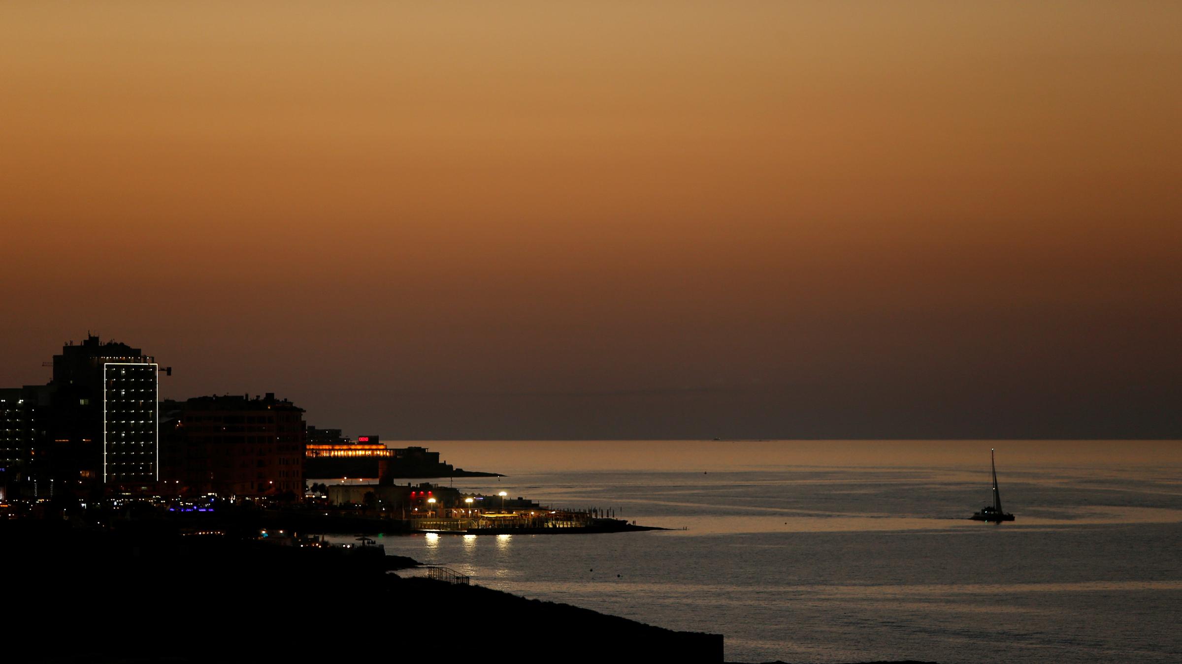 Ein Sonnenuntergang auf Malta