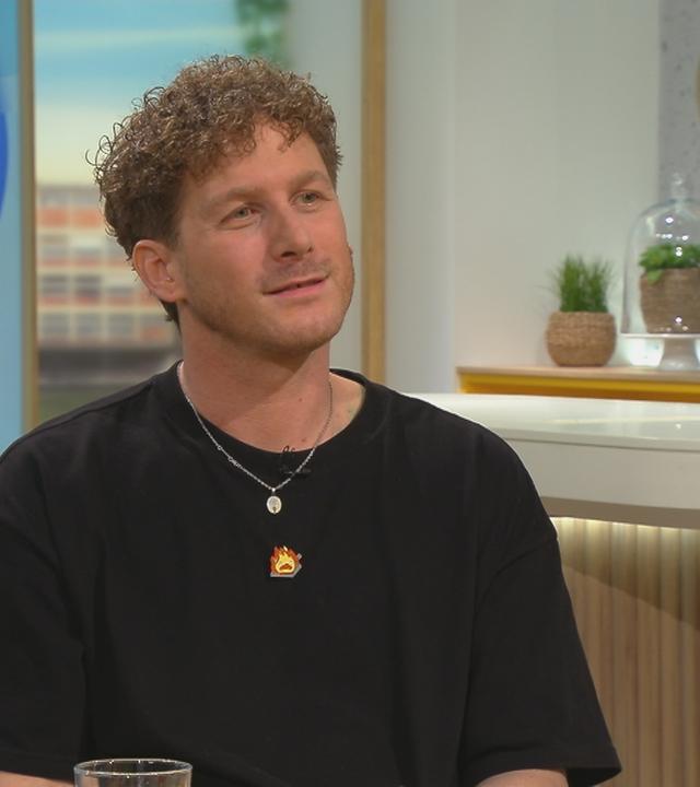 Malte Zierden zu Gast am "Volle Kanne"-Frühstückstisch.