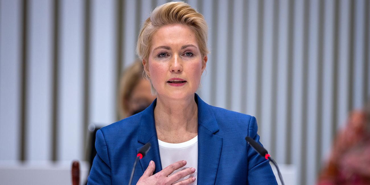 Mecklenburg-Vorpommerns Ministerpräsidentin Manuela Schwesig (SPD)
