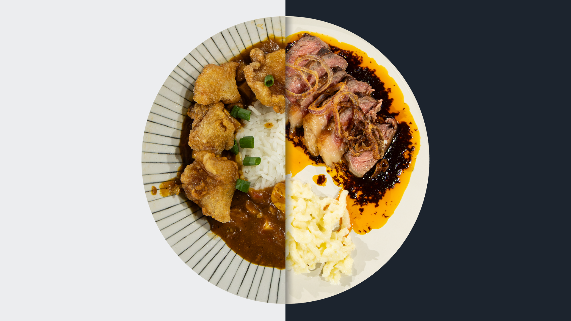 Mapo-Tofu vs. Schwäbischer Rostbraten