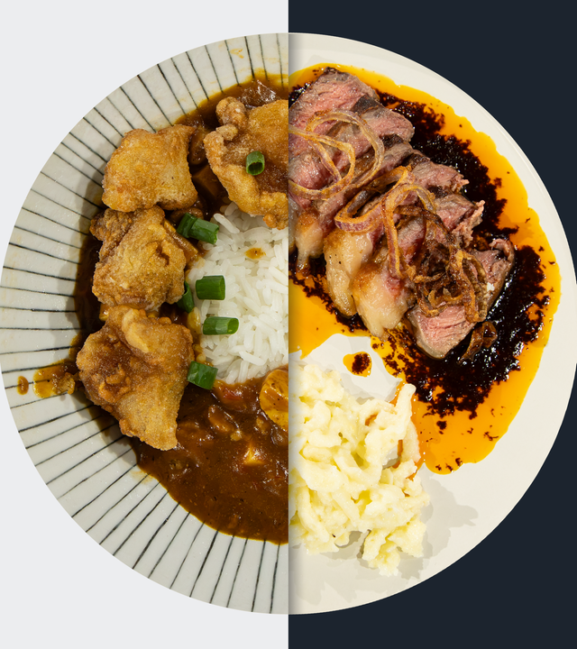 Mapo-Tofu vs. Schwäbischer Rostbraten