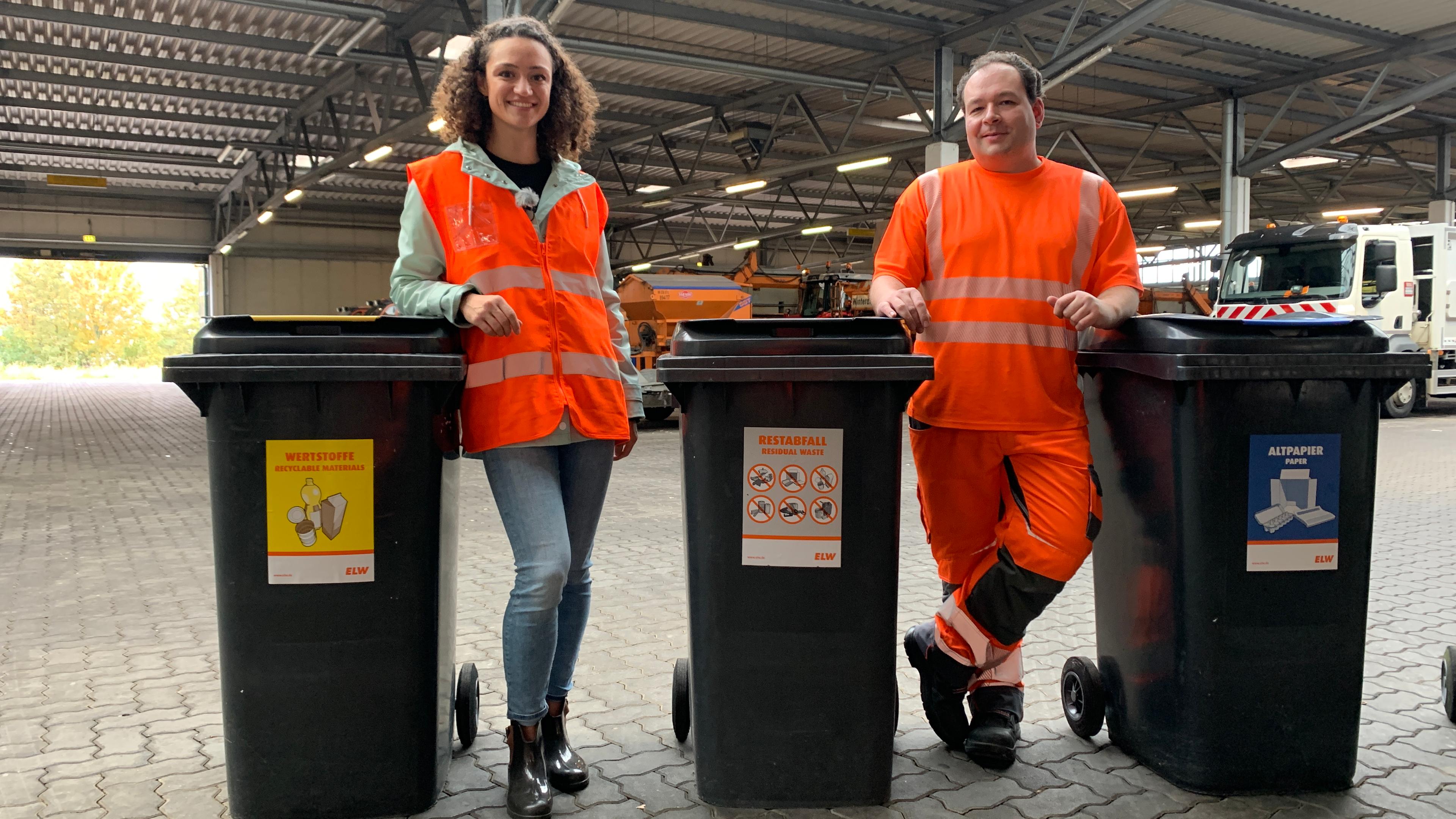 logo!-Reporterin Maral in der Müllanlage 