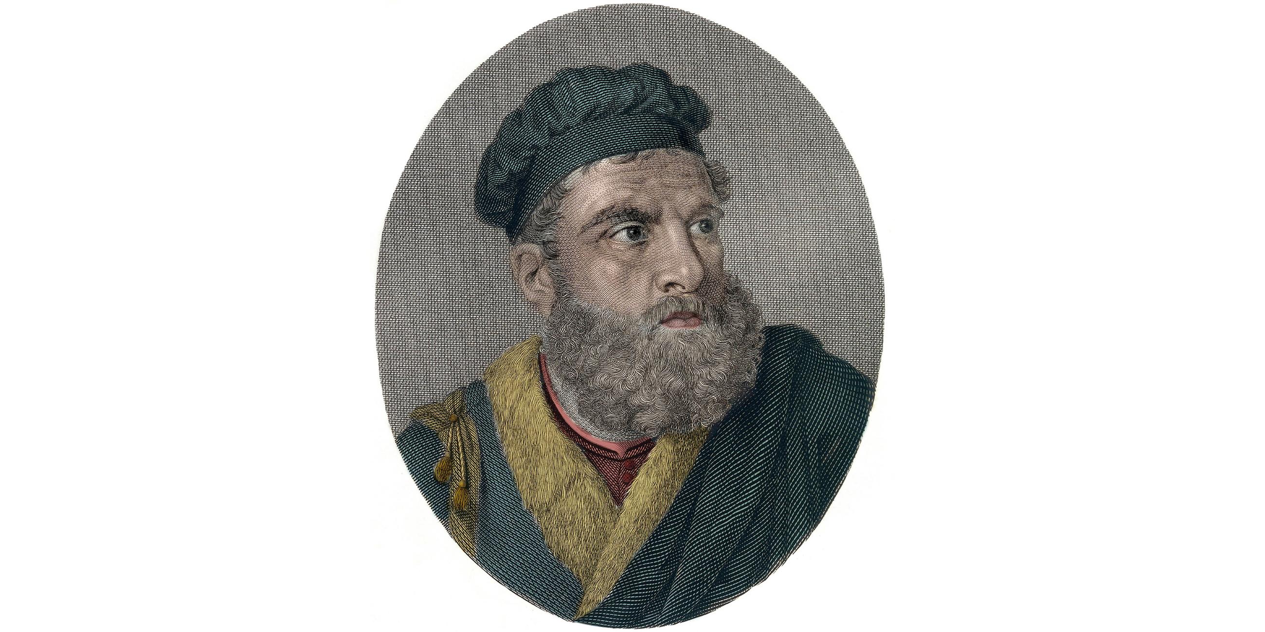 Porträt von Marco Polo (1254-1324), venezianischer Entdecker.