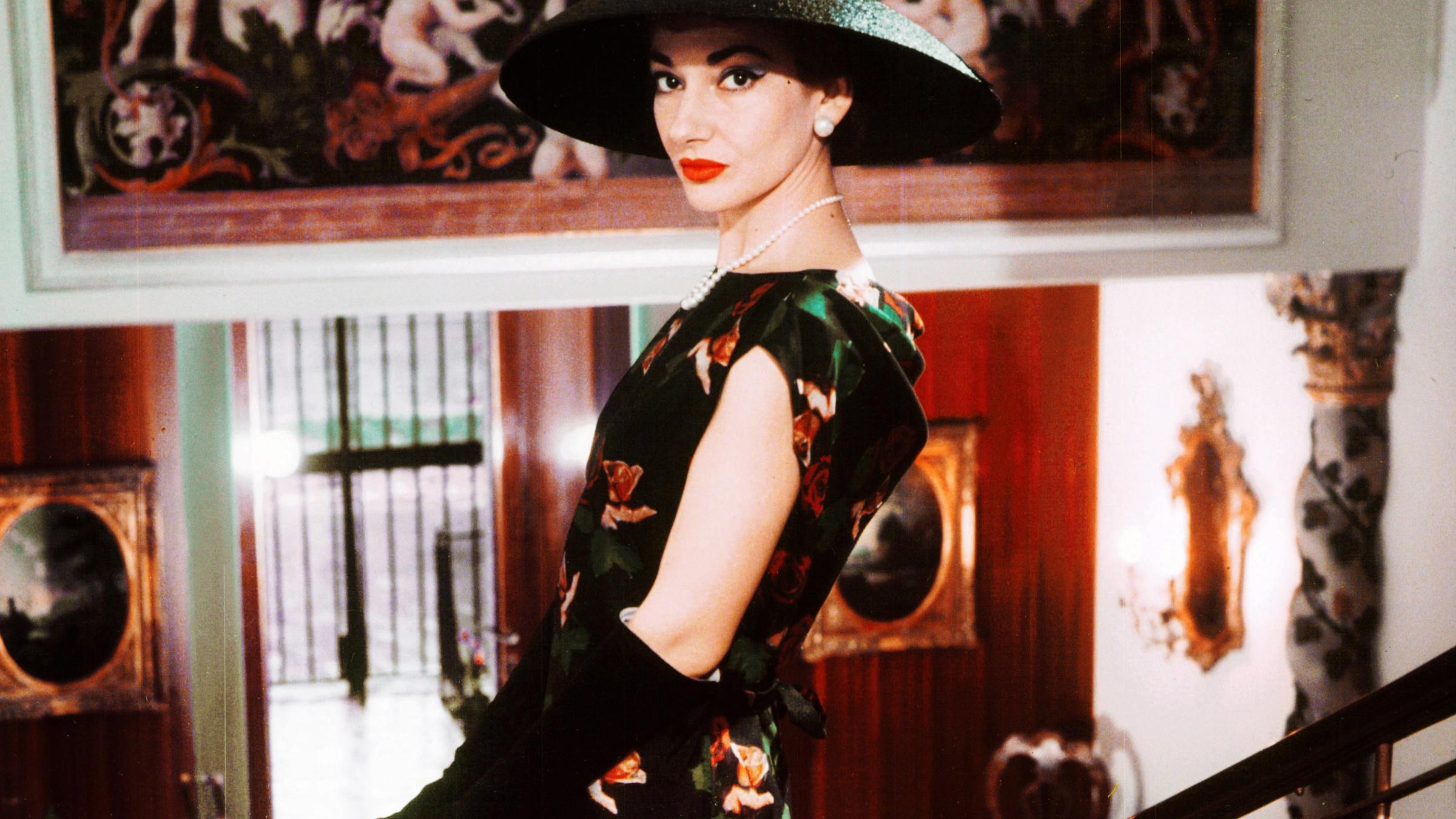 Auch in Modefragen machte "die Callas" stets eine gute Figur wie hier in Mailand. (1958)