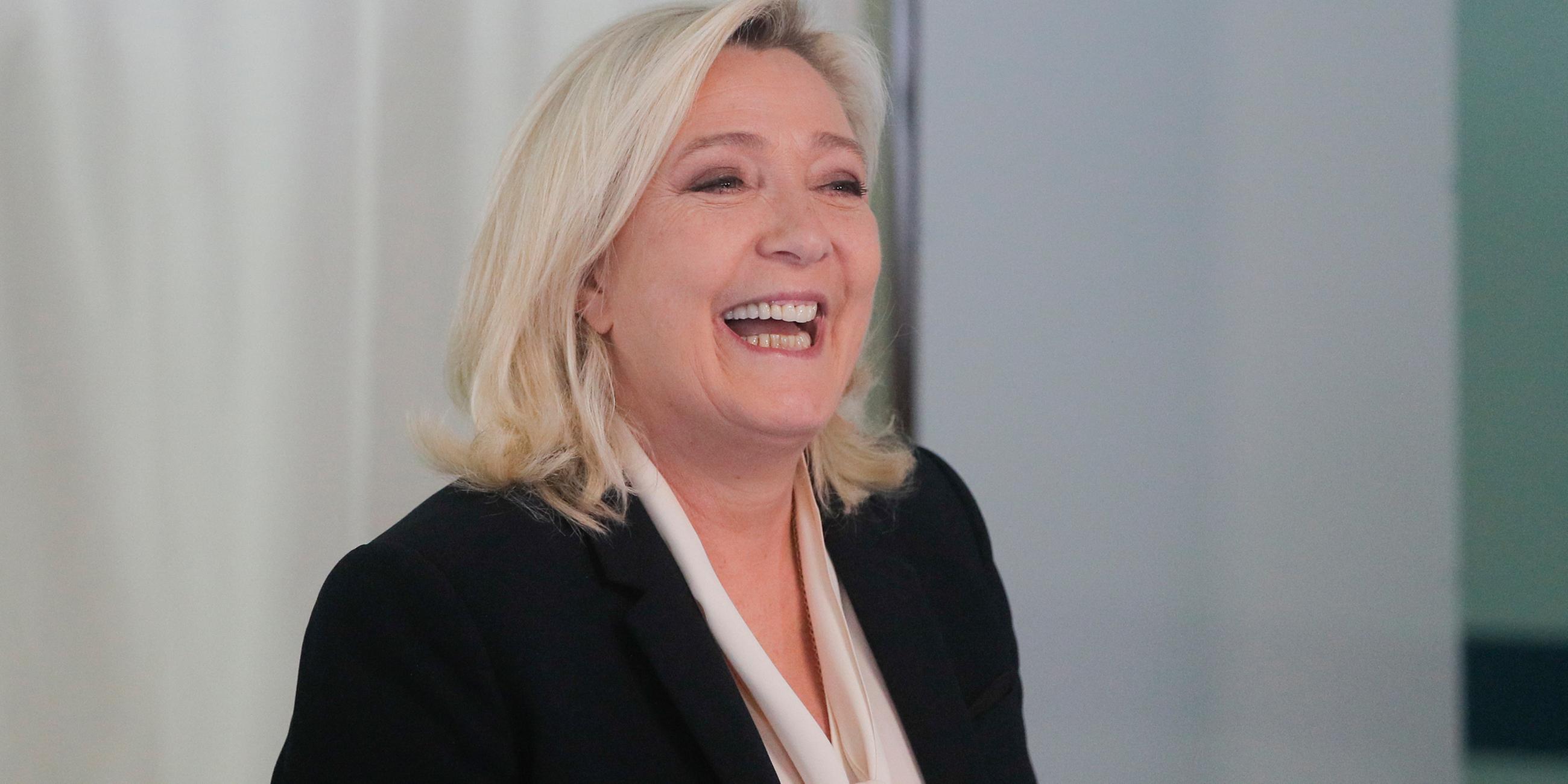 Marine Le Pen am 24.04.2022