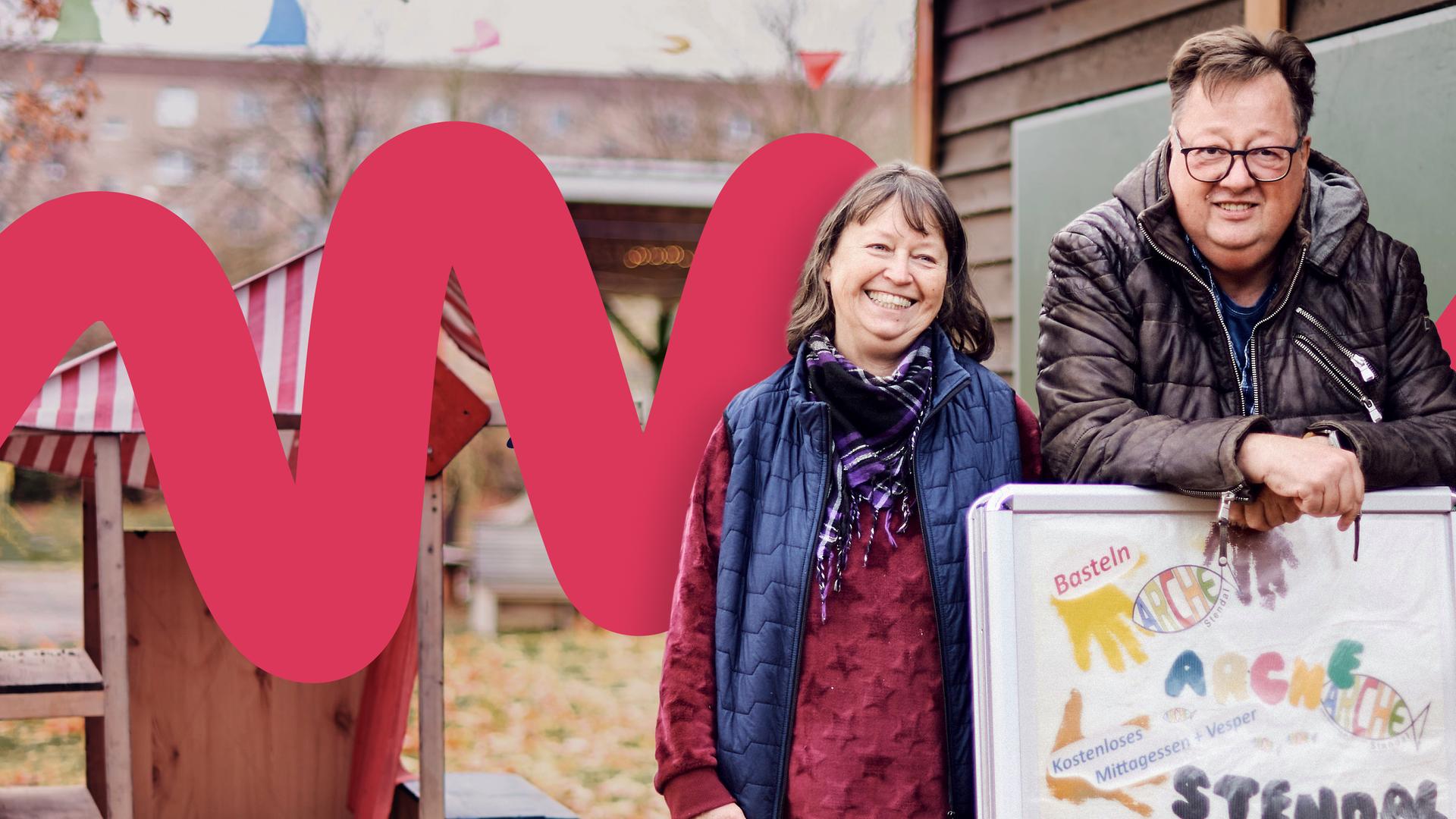 Mario und Petra Tiesies leiten gemeinsam den Kinder- und Jugendtreffpunkt „Arche“ in Stendal