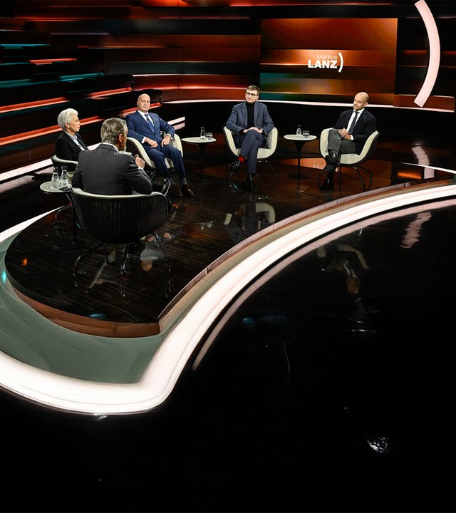 Markus Lanz vom 11. Februar 2026: Markus Lanz, Marie-Agnes Strack-Zimmermann, Rüdiger Lucassen, Sönke Neitzel, Marc Felix Serrao 