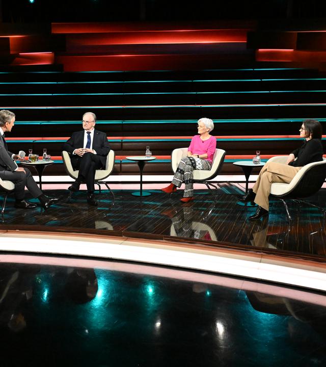 Markus Lanz vom 12. März 2026: Markus Lanz, Reiner Haseloff, Ulrike Herrmann, Anne Hähnig