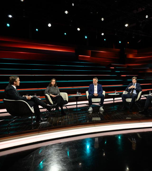 Markus Lanz vom 13. November 2025: Markus Lanz, Julia Löhr,  Prof. Andreas Peichl, Prof. Moritz Schularick, Harald Jähner, Schalte aus Detroit: Prof. Rüdiger Bachmann